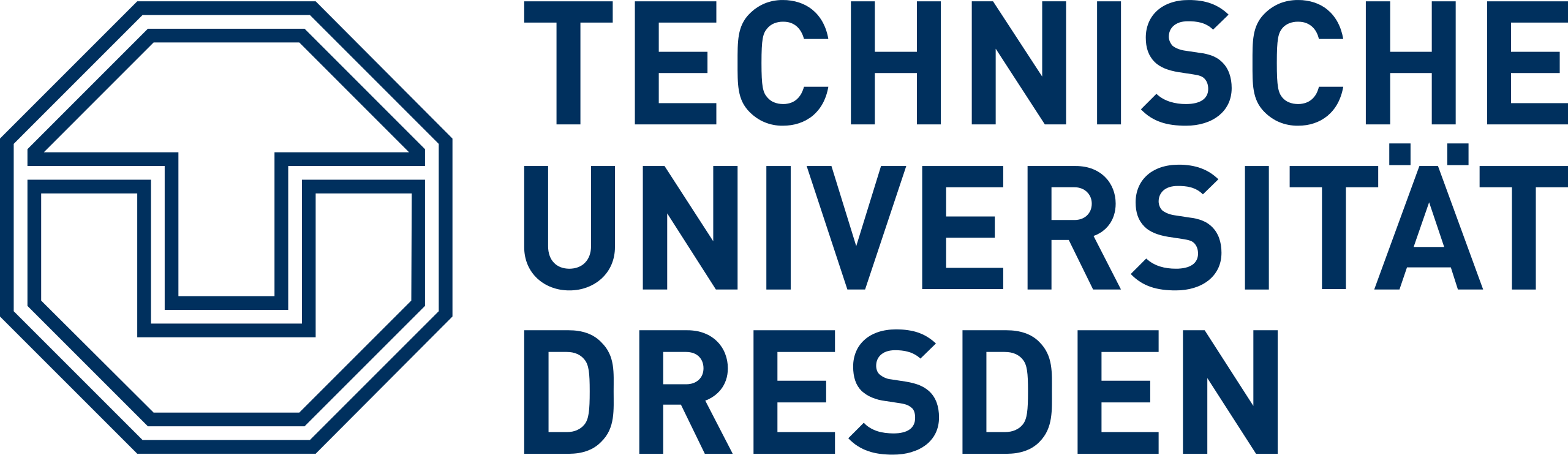 Delta Lektorat Logo der Technischen Universität Dresden