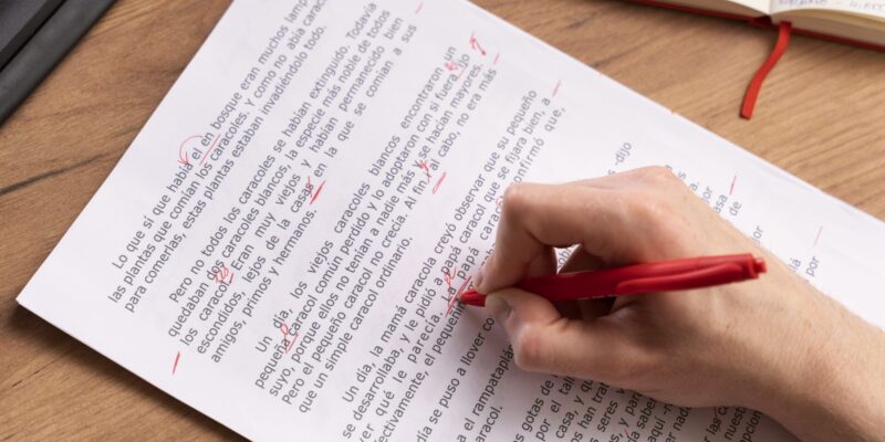 text-korrektur-hand-delta-lektorat